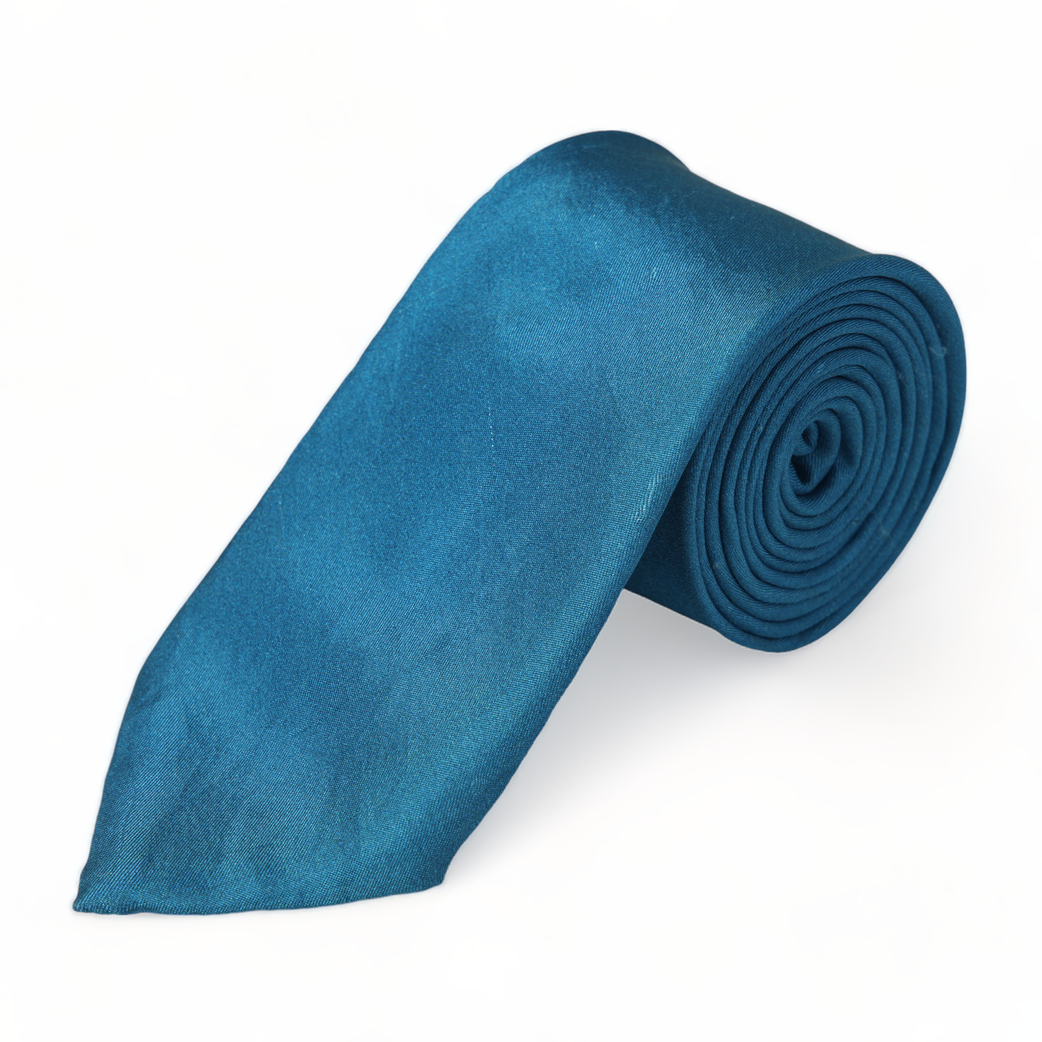 Chokore Jaali Good (Blue) - Pocket Square & Light Blue Silk Tie - Solids line