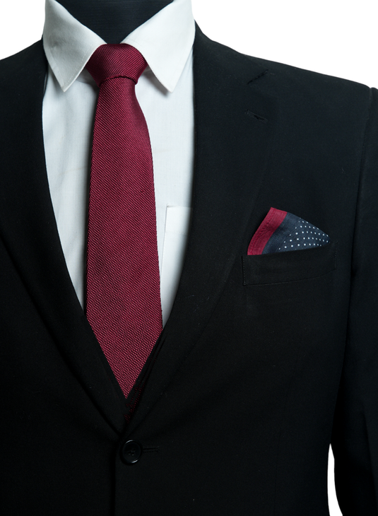 Chokore Spot On - Pocket Square & Chili - Necktie