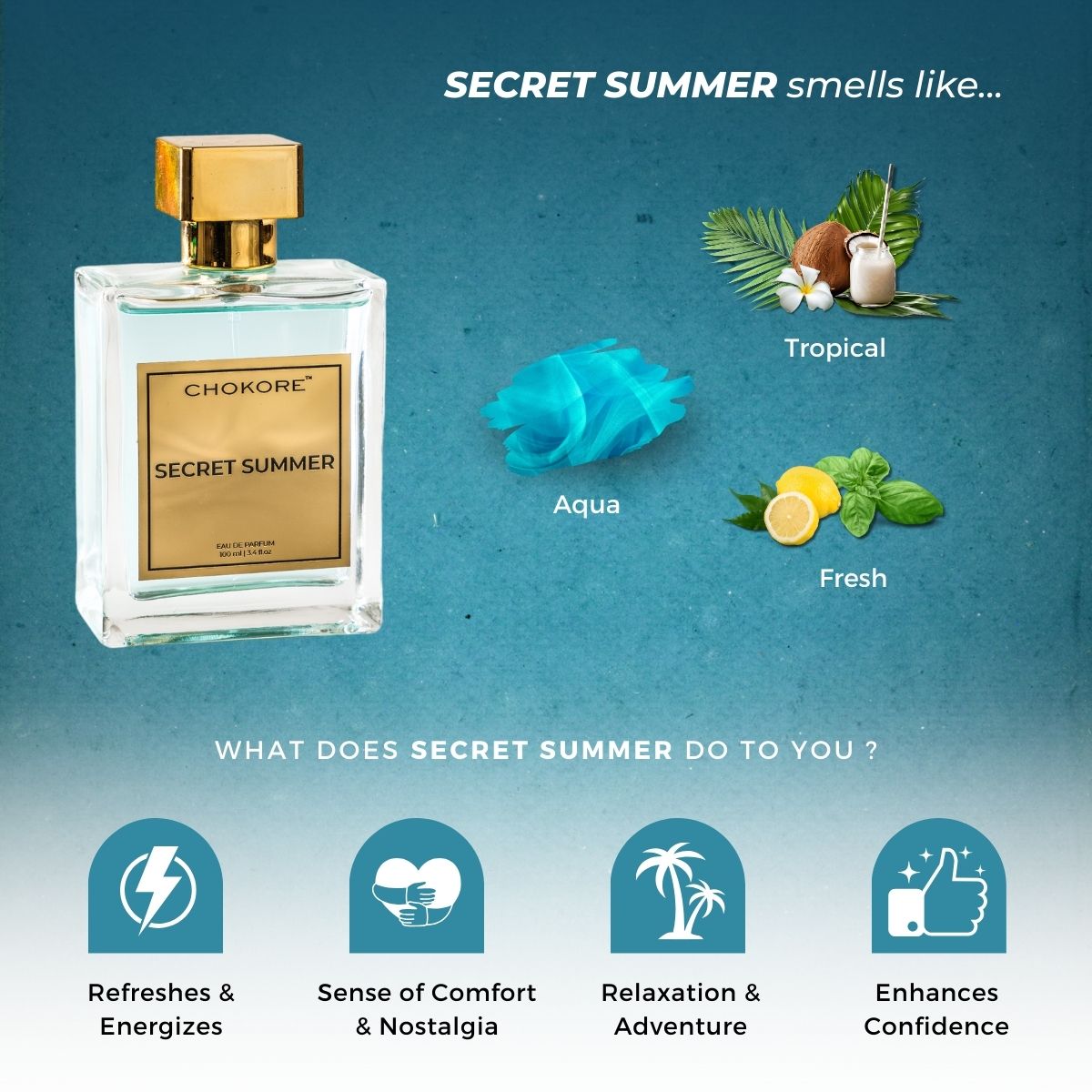 Secret Summer - Perfume | 100 ml | Unisex