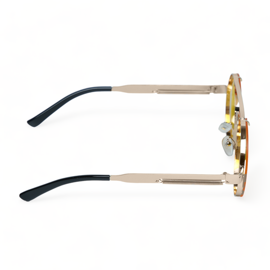 Chokore Retro Polarized Sunglasses (Yellow & Golden)