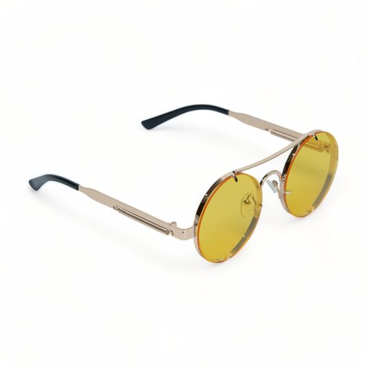 Chokore Retro Polarized Sunglasses (Yellow & Golden)