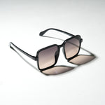 Chokore  Chokore Bold Square Sunglasses with UV 400 protection (Black & Brown)