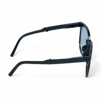 Chokore Chokore Stylish Folding Sunglasses with UV 400 Protection (Black & Blue)