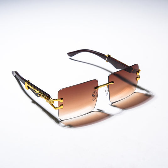 Chokore Classic Edge Gradient Sunglasses (Brown)