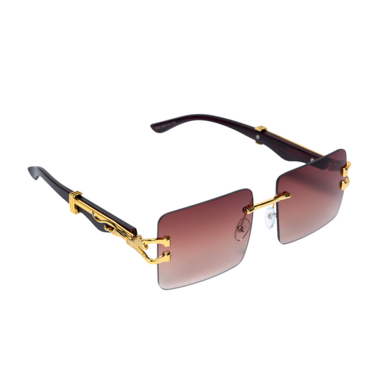 Chokore Classic Edge Gradient Sunglasses (Brown)