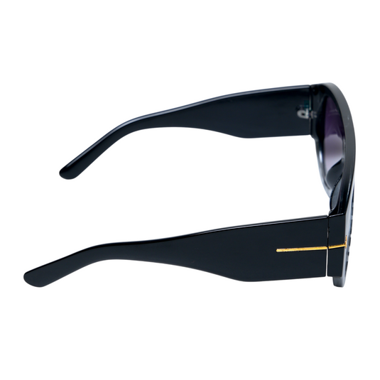 Chokore Vision Pro Oversized Sunglasses (Black)