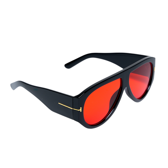 Chokore Vision Pro Oversized Sunglasses (Red)