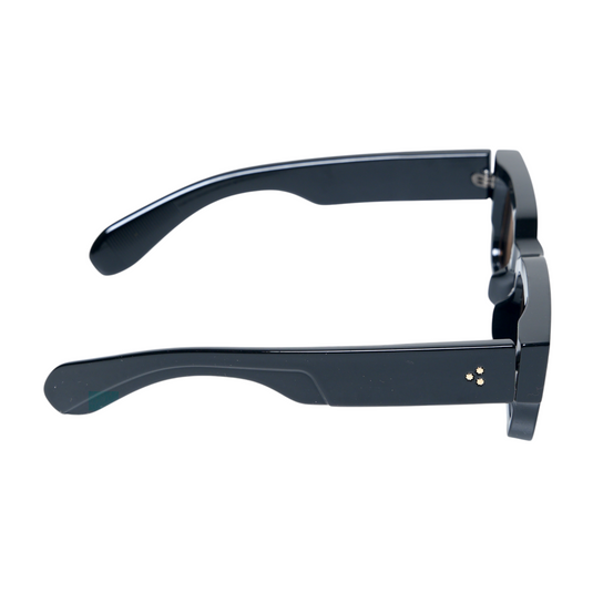 Chokore Classic Rectangular Fit UV Sunglasses (Black& Brown)