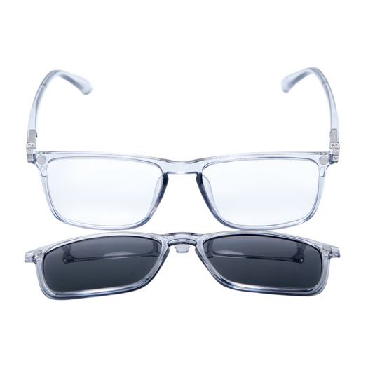 Chokore Dual Edge Pro Shield Sunglasses (Black & White)