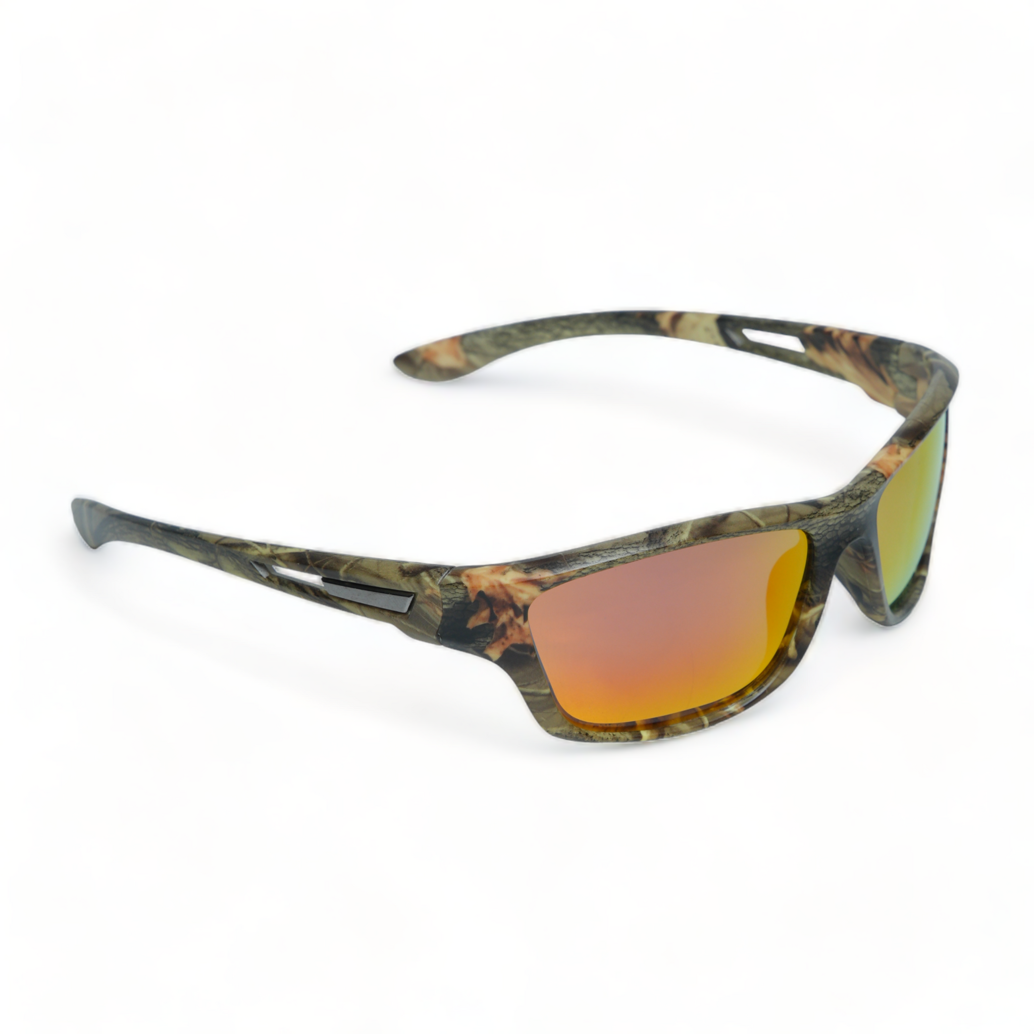 Chokore Polarized Stylish Sports Sunglasses (Orange)