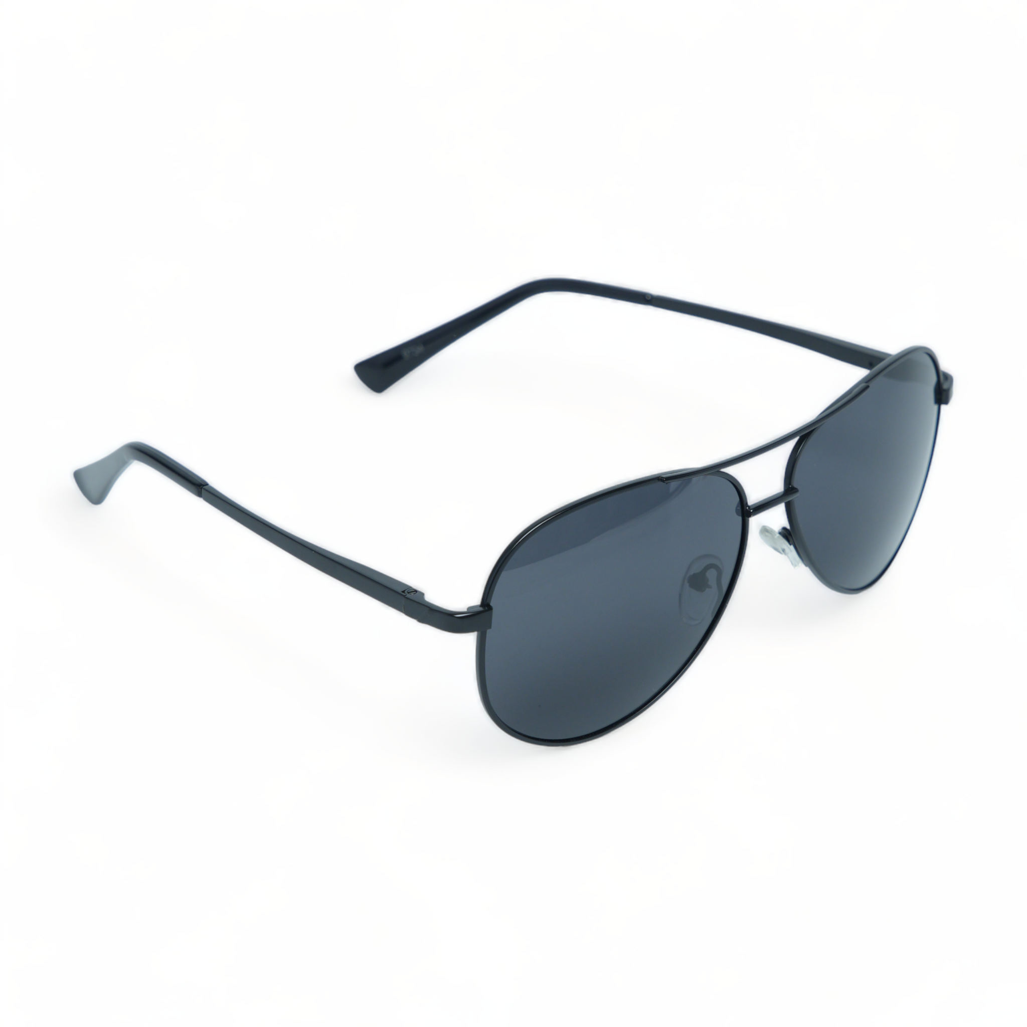 Chokore Classic Black Aviator Sunglasses (Black)