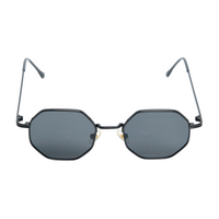 Chokore Chokore Octagon-shaped Metal Sunglasses (Black)