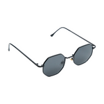 Chokore Chokore Octagon-shaped Metal Sunglasses (Black) 