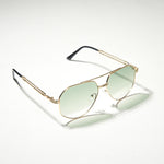 Chokore Chokore Square Clear Glasses (Black & Brown) Chokore Double Bridge Aviator Sunglasses with Stylish Temple (Green)