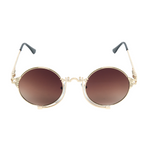Chokore Chokore Polarized Travel Sunglasses with UV 400 Protection (Beige) Chokore Vintage Round Metal Sunglasses (Gold & Brown)