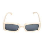 Chokore  Chokore Retro Rectangular Sunglasses (Off-White)