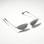 Chokore Chokore Cat-Eye Sunglasses with Metal Frame (Golden) Chokore Triangular Cat-eye Metal Sunglasses (Black & Gold)