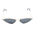 Chokore Chokore Half-frame Cat-eye Sunglasses (Black) Chokore Triangular Cat-eye Metal Sunglasses (Black & Gold)