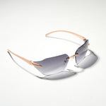 Chokore Chokore Trendy & Functional Polarized Sunglasses (Black) Chokore Rimless Wrap-around Sunglasses (Gray)