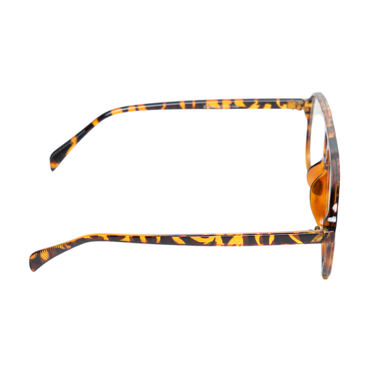 Chokore Square Clear Glasses (Leopard)