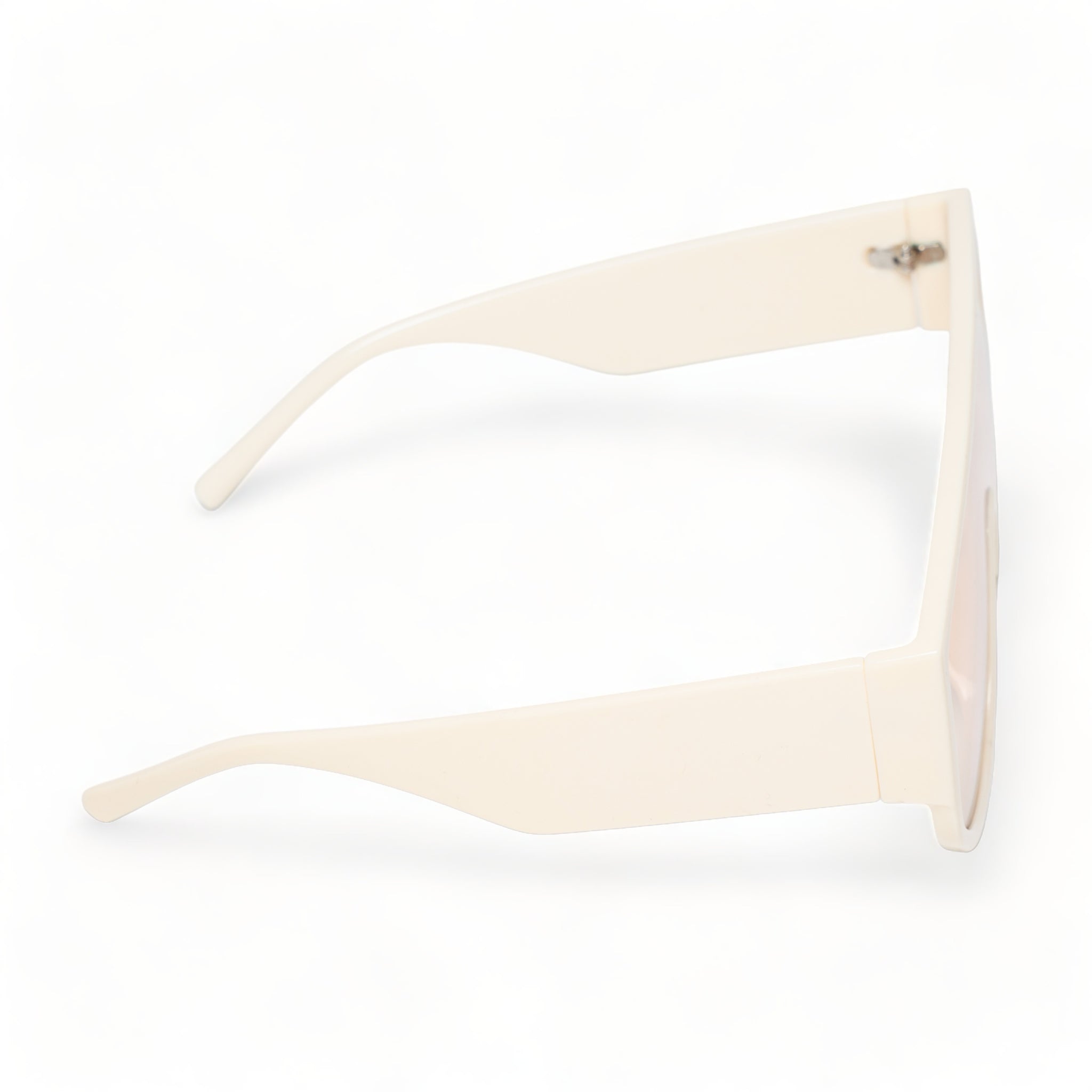 Chokore Retro Oversized UV-400 Protected Sunglasses (White)