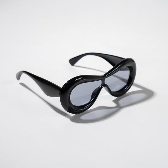 Chokore Oversized Bubble Sunglasses (Black)