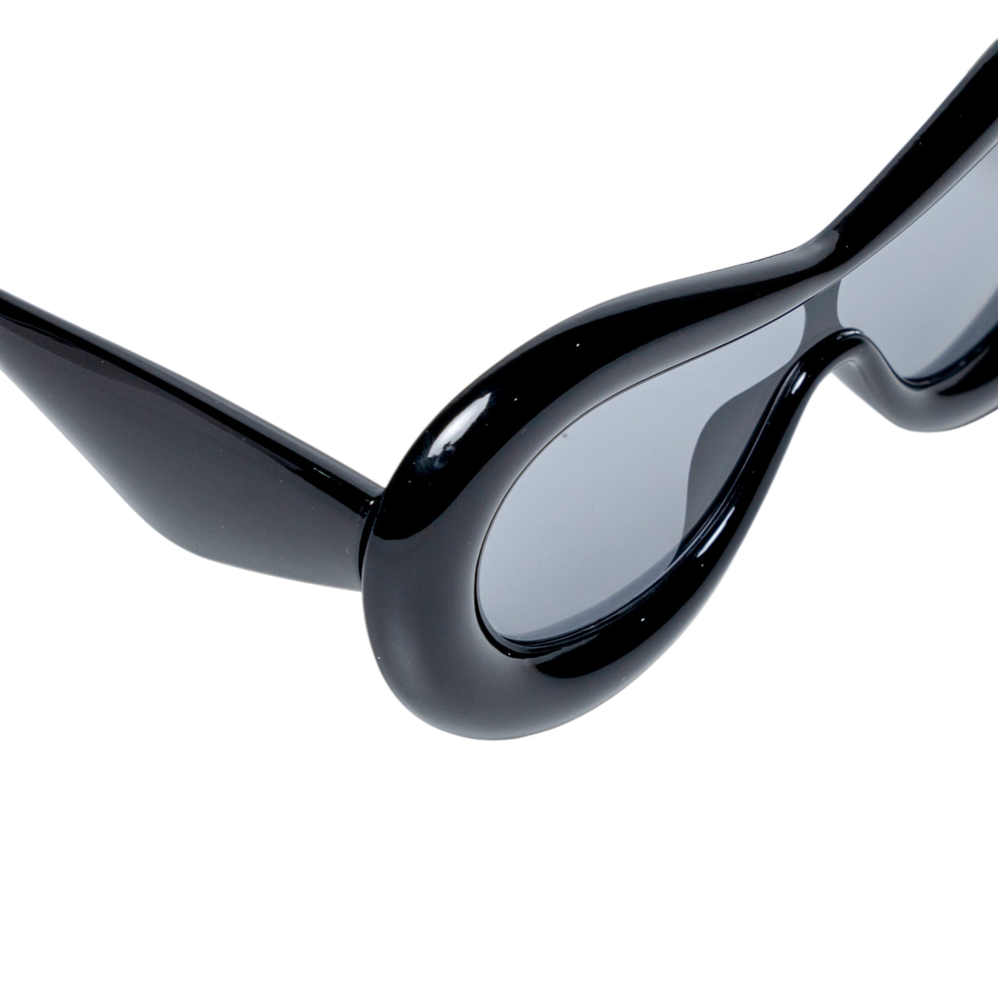 Chokore Oversized Bubble Sunglasses (Black)