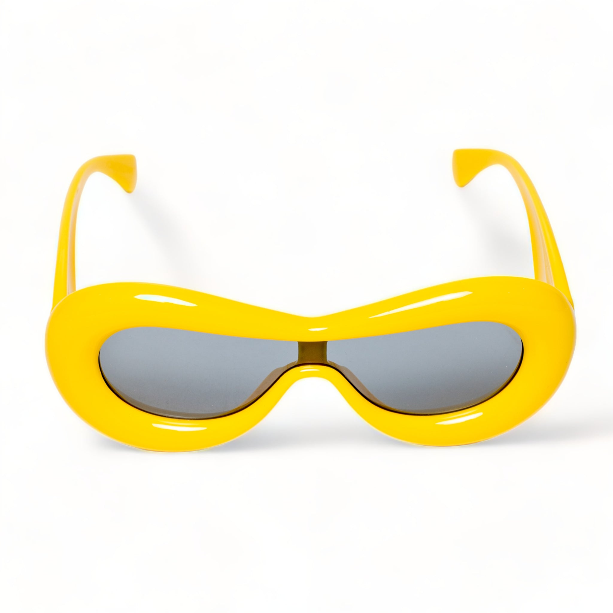Chokore Oversized Bubble Sunglasses (Yellow)