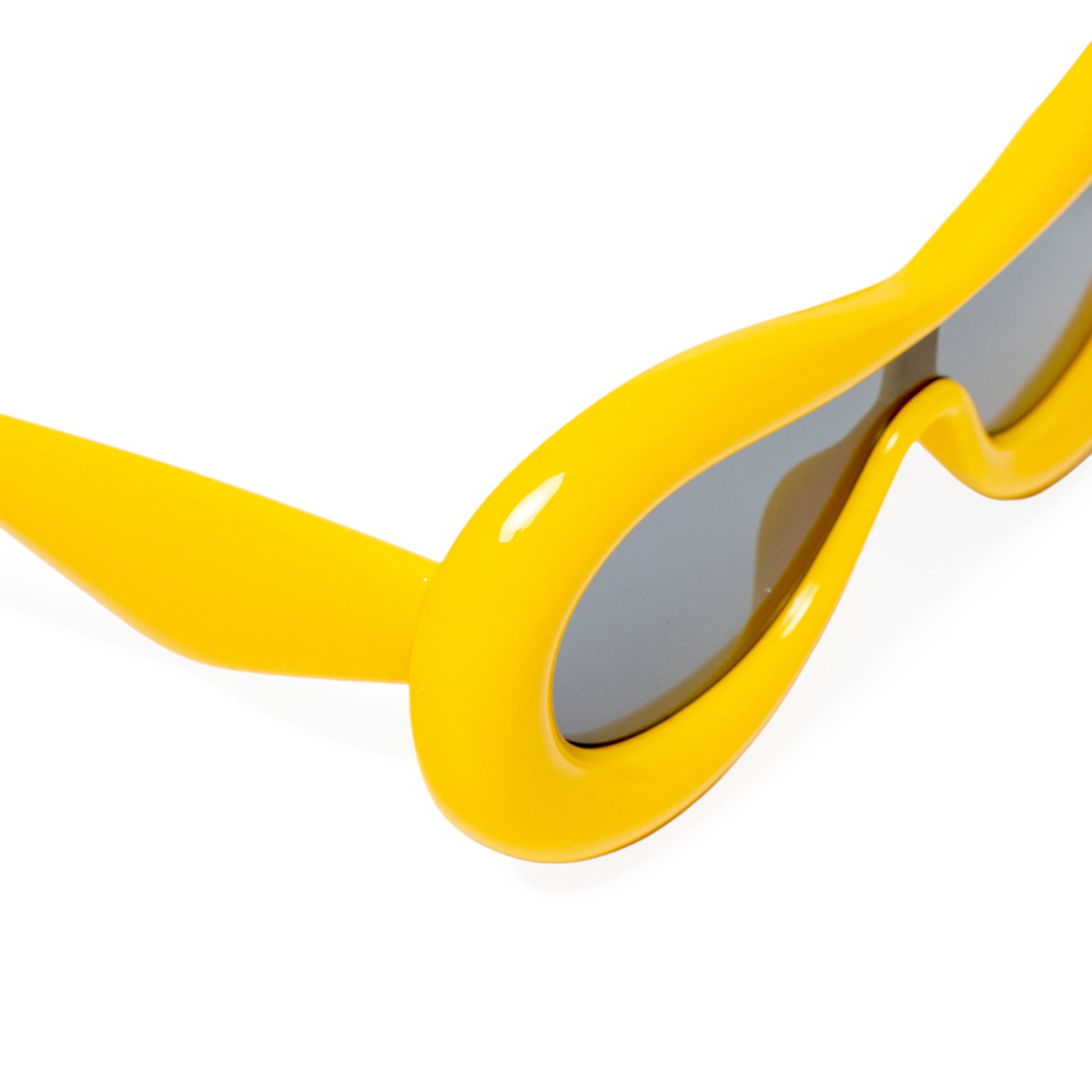 Chokore Oversized Bubble Sunglasses (Yellow)