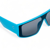 Chokore Chokore Oversized Rectangular Sunglasses (Blue)