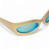 Chokore Chokore Trendy Sports Sunglasses (Golden)