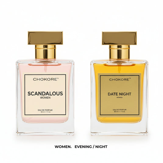 Scandalous · Date Night | 2 x 50ml Perfume Combo For Women | (Evening / Night)