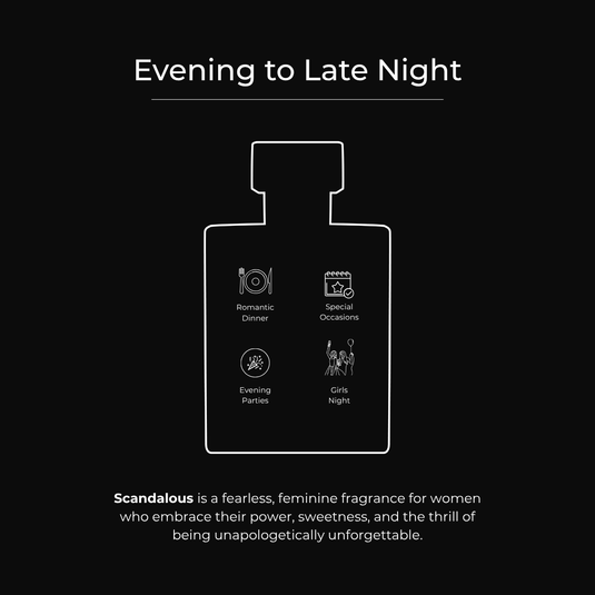 Scandalous · Date Night | 2 x 50ml Perfume Combo For Women | (Evening / Night)