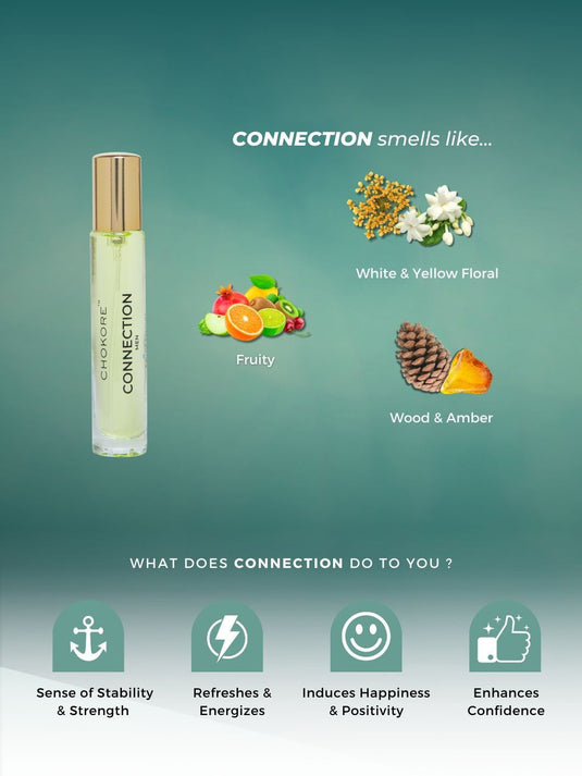 Perfume Combo Set of 4x15ml (Connection + One Desire + 100 Per Scent + Oudacious)