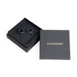 Chokore Chokore Circular Square Cufflinks (Black) 