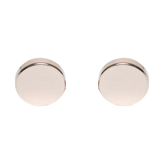 Rose Gold Brass Cuff Buttons – Easy-Fit Sophisticated Wear