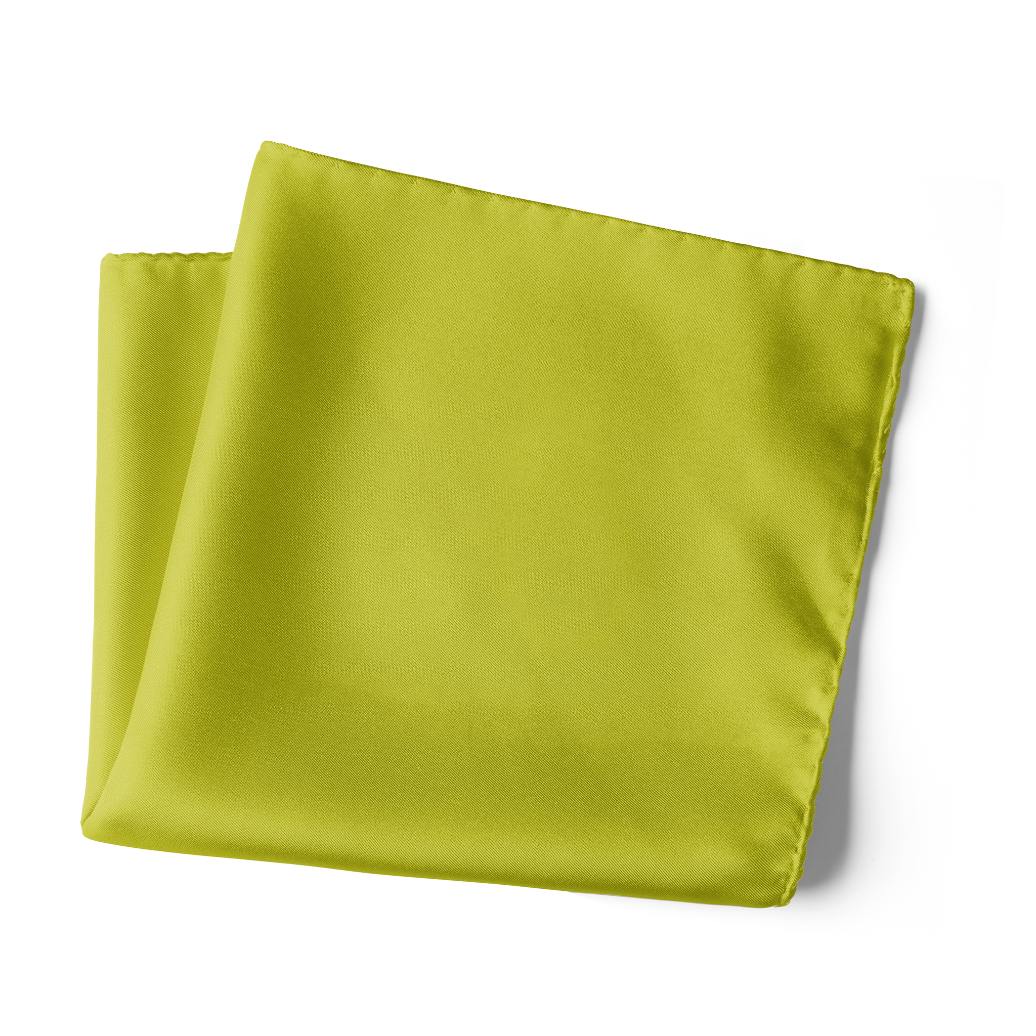 Chokore Olive Green Silk Pocket Square - Solid Range