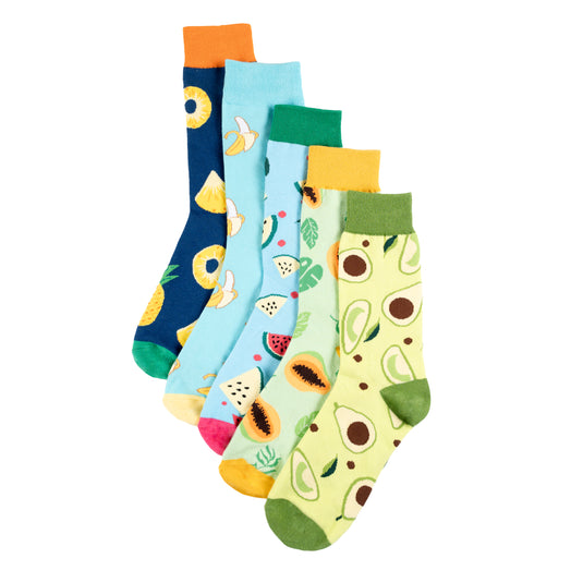 Chokore Trendy Fruit Socks (Set of 5)