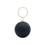 Chokore Chokore Spherical Rhinestone Crossbody Bag (Black) 
