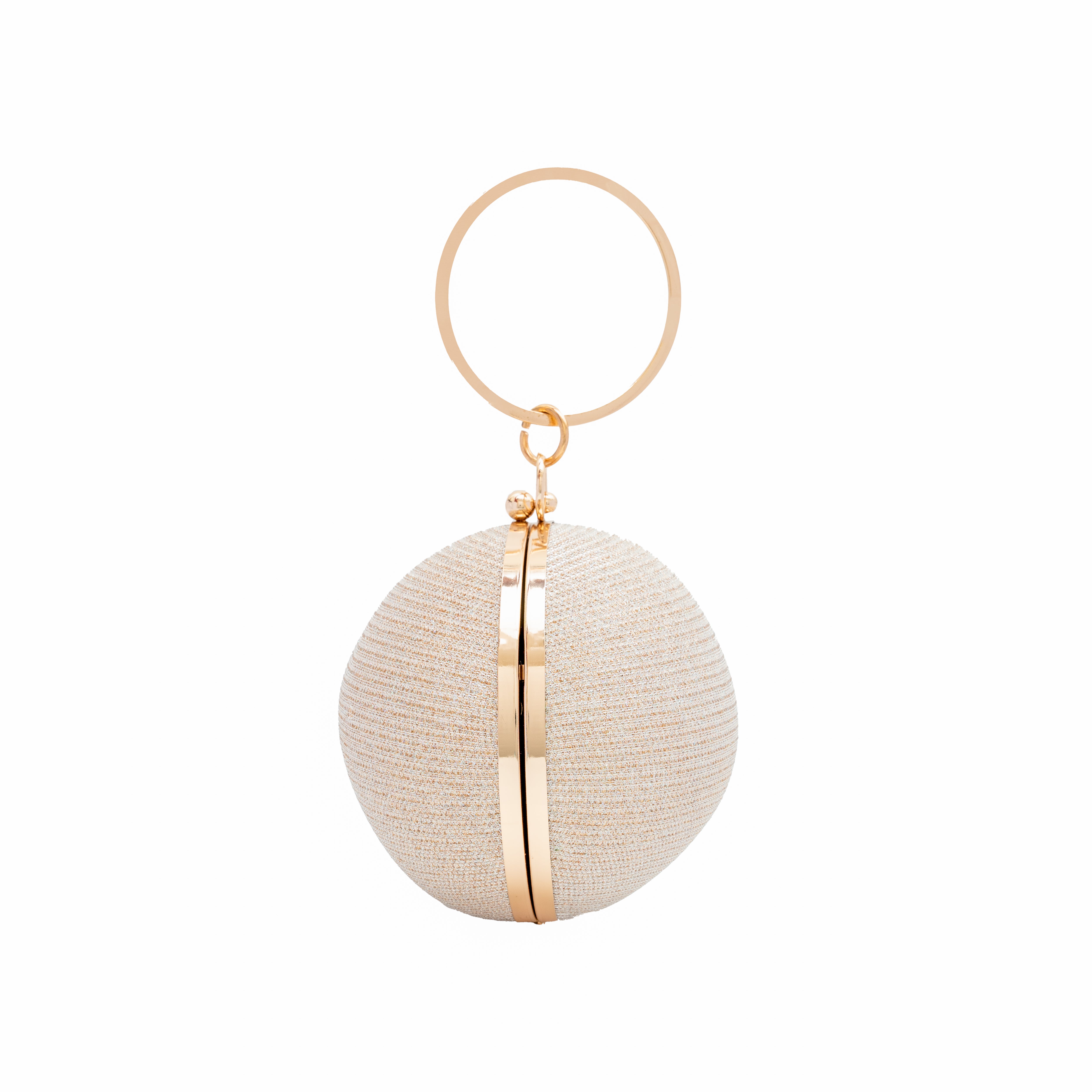 chokore Chokore Spherical Rhinestone Crossbody Bag (Golden)