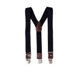Chokore  Chokore Y-shaped Elastic Suspenders for Men (Black)