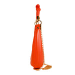 Chokore Chokore Baguette Bag with Gold Chain (Orange) 