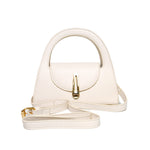 Chokore  Chokore Geometrical Handbag with Retro Lock (White)