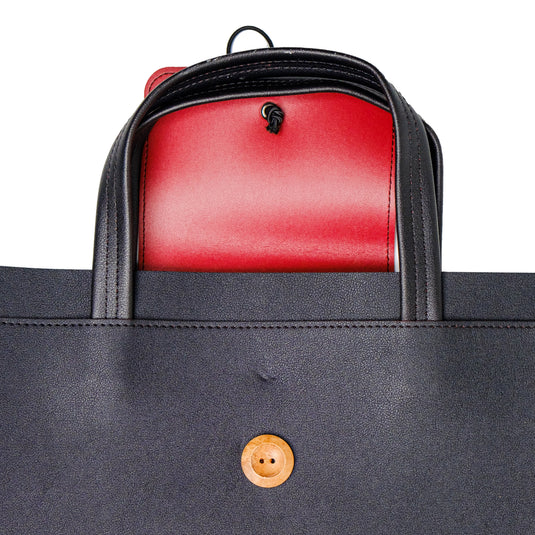 Chokore Chokore Small Luxury Leather Bag for Women (Black) 