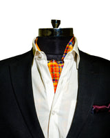 Chokore Chokore Multicolor Checkered Silk Cravat