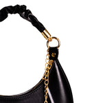 Chokore Chokore Baguette Bag with Gold Chain (Black) 