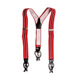 Chokore Chokore Y-shaped Elastic Suspenders for Men (Black) Chokore Y-shaped Convertible Suspenders (Navy Blue & Red)
