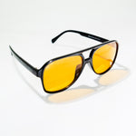 Chokore  Chokore Round & Retro Polarized Sunglasses (Yellow & Black)