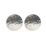 Chokore Chokore Solid Foil Stud Earrings (Silver) 