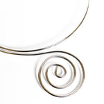 Chokore  Chokore Spiral Choker Necklace (Silver)